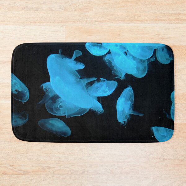 Item preview, Moon Jellyfish in Bright Blue designed and sold by SarahSison.