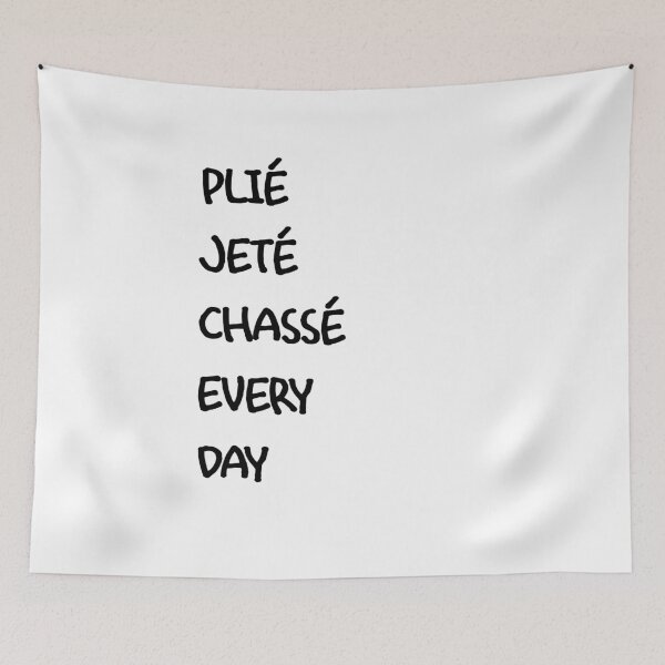 Item preview, Plie Jete Chasse Every Day designed and sold by TeeTimeGuys.