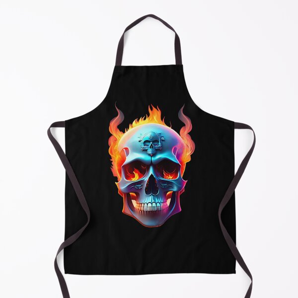 Item preview, Skull on fire (Design with transparent background) designed and sold by Gothicpower.