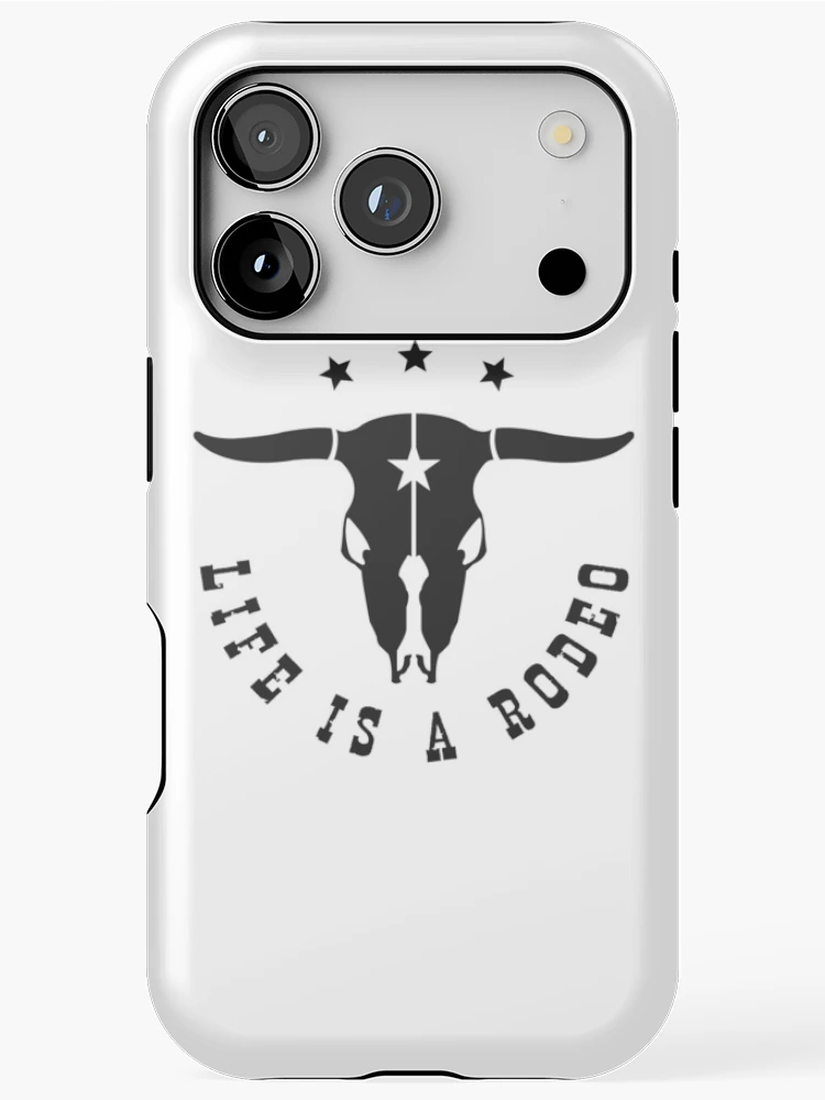 Thumbnail 1 of 4, iPhone Case, Life is a Rodeo designed and sold by RicardoPeragua.
