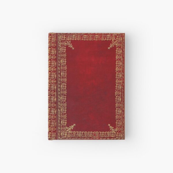 Vista previa del artículo con la obra «Libro dorado rojo y dorado», diseñado y vendido por Falln.