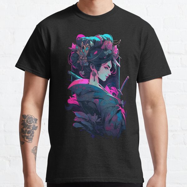 Geisha Samurai Classic T-Shirt
