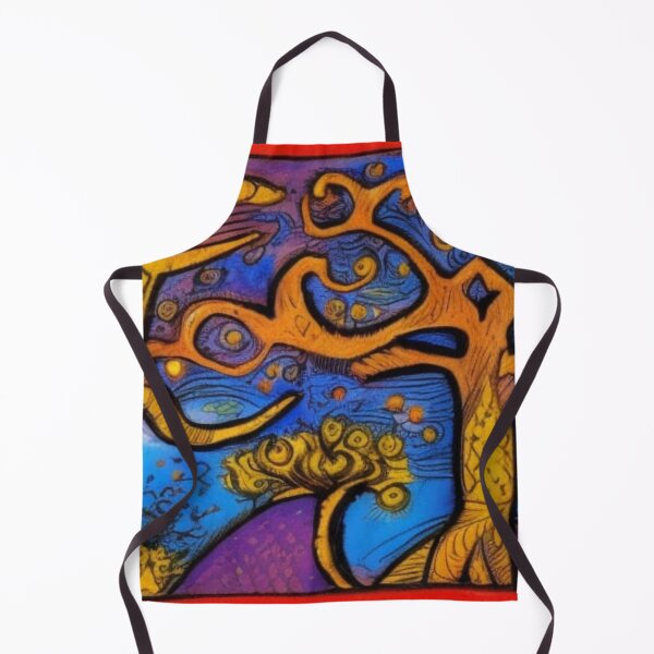 Item preview, Folk Art Abstract Fairytale Forest designed and sold by EpicFoxArt.