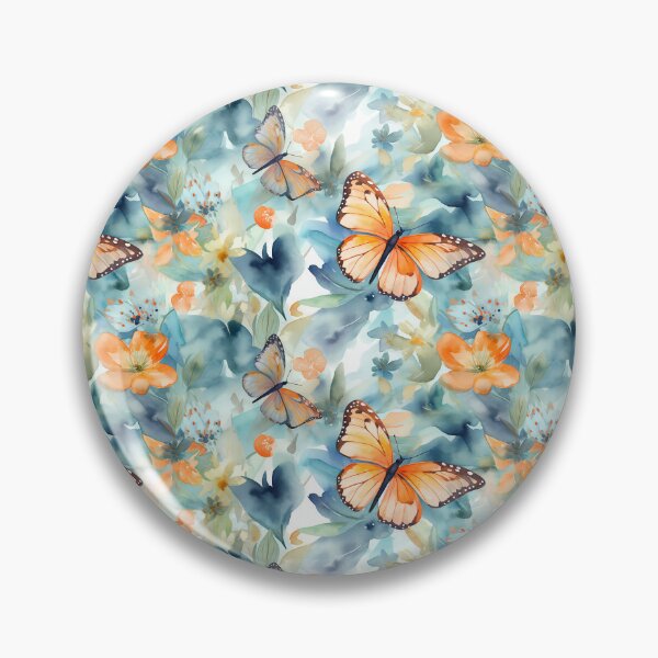 Item preview, Botanical Haven for Butterflies designed and sold by farhinabas.