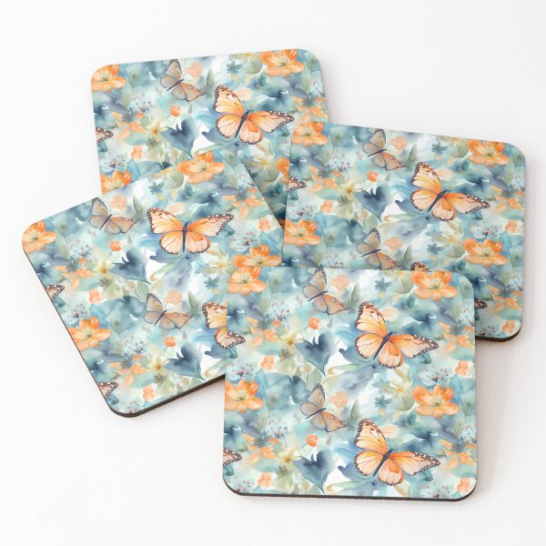 Item preview, Botanical Haven for Butterflies designed and sold by farhinabas.