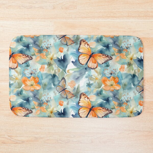 Item preview, Botanical Haven for Butterflies designed and sold by farhinabas.