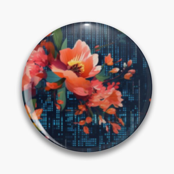 Artikelvorschau, Techno-florale Fusion: Wo Natur und Technologie in Harmonie koexistieren entworfen und verkauft von centaurydesigns.