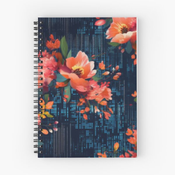 Artikelvorschau, Techno-florale Fusion: Wo Natur und Technologie in Harmonie koexistieren entworfen und verkauft von centaurydesigns.
