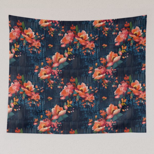 Item preview, Techno-Floral Fusion: Where Nature and Technology Coexist in Harmony designed and sold by centaurydesigns.