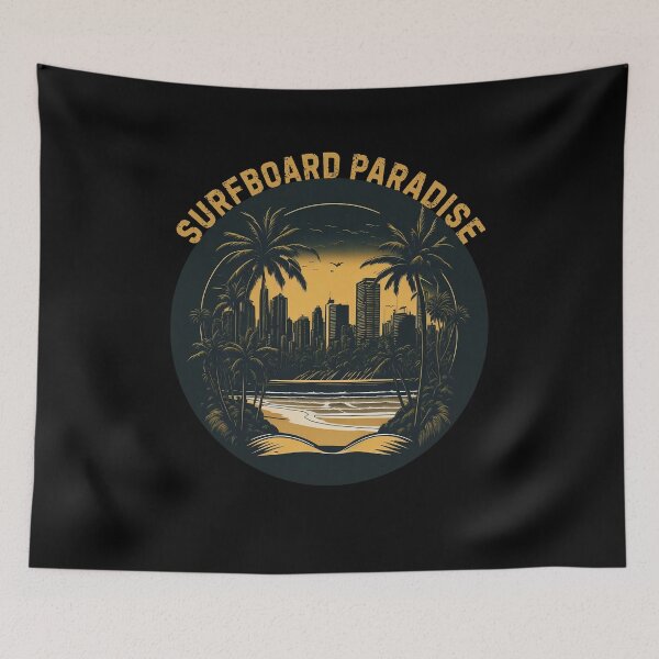 Item preview, surfboard Paradise designed and sold by hmadan.