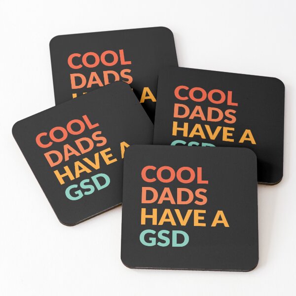 Item preview, Cool Dads Have a German Shepherd Gift  designed and sold by Guarddogdrive.