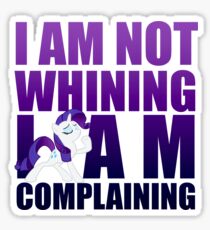 I Am Complaining Sticker