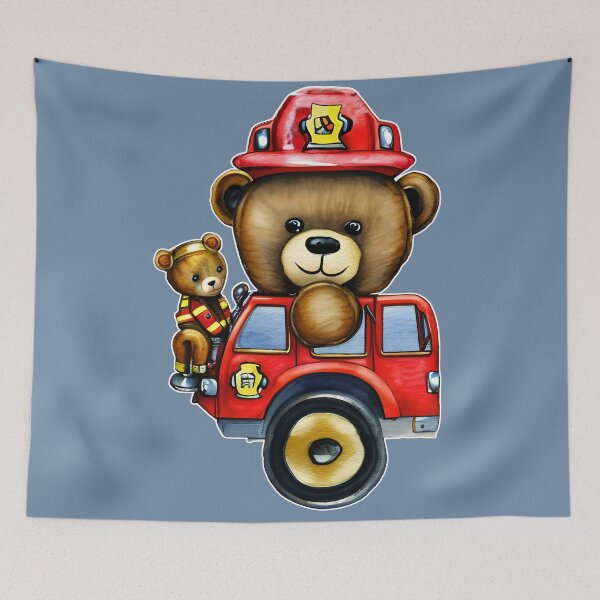 Item preview, Papa Bear Firefighter designed and sold by Astralia.