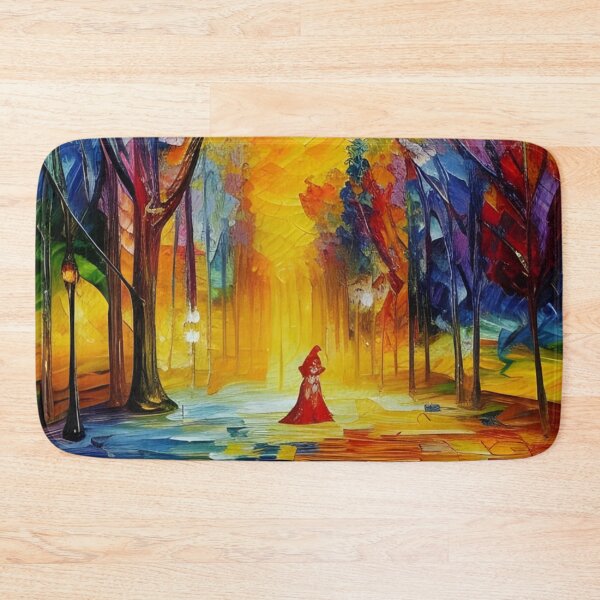 Item preview, Red Riding Hood Lost In Rainbow Forest designed and sold by EpicFoxArt.