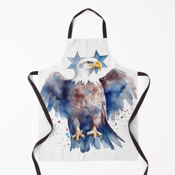 Item preview, Watercolor American Bald Eagle, 4th of July design designed and sold by TheeDigitalDen.
