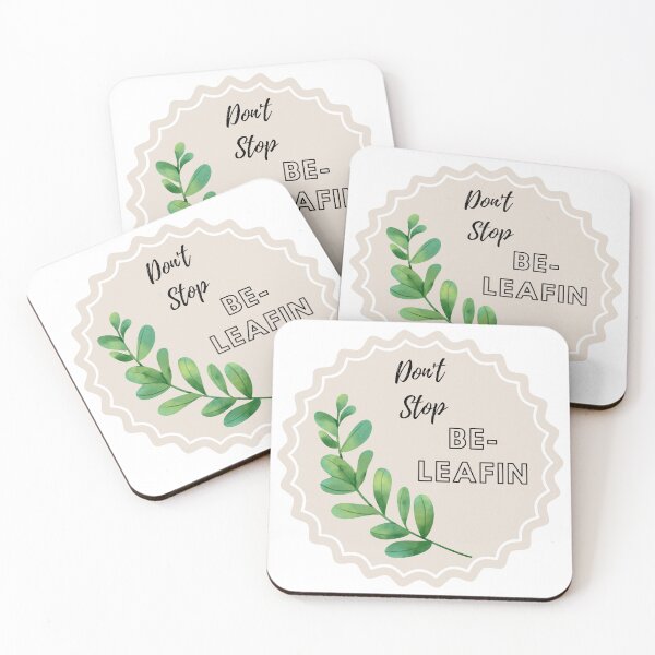 Item preview, Don't Stop Be-Leafin Stamp designed and sold by totheluna.