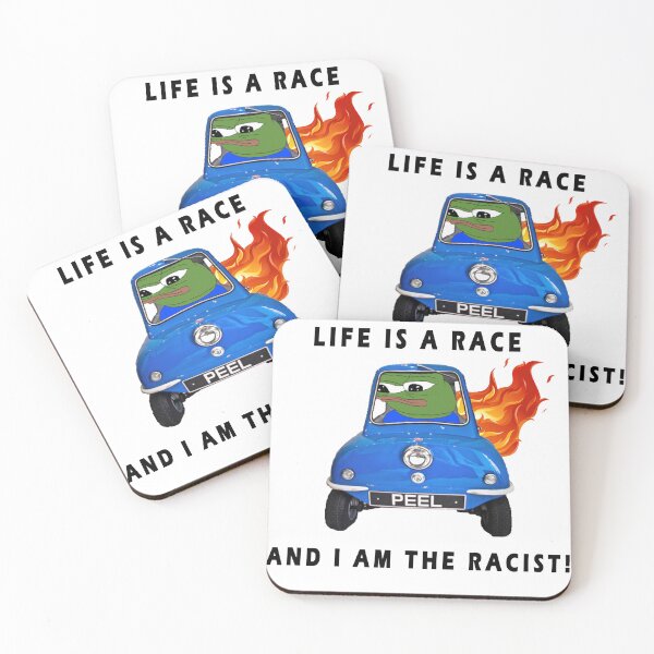 Item preview, Life is a race, and I am the racist. designed and sold by fash33.