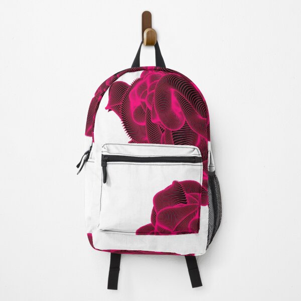 Item preview, Crazy Heart - Dark Pink  - Abstract Illustration designed and sold by codepiks.