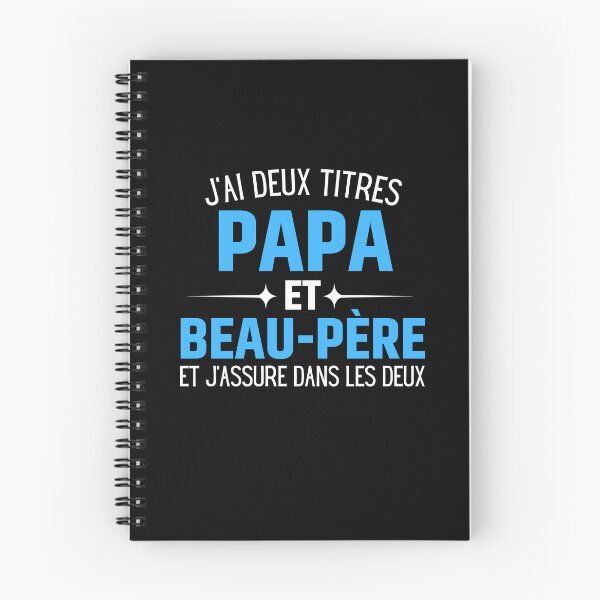Item preview, J'ai deux Titres Papa et Beau Père Cadeau Beau Papa designed and sold by Niko Samuel.
