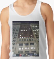 Street, City, Buildings, Photo, Day, Trees, New York, Manhattan, Brooklyn Tank Top