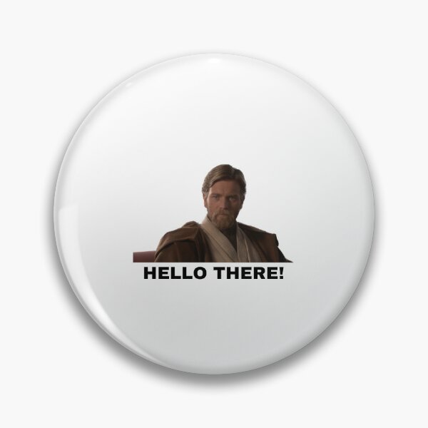 Artikelvorschau, Obi Wan Kenobi Hallo Star Wars entworfen und verkauft von BravoGolf.