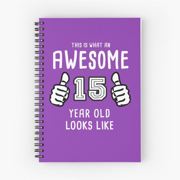 Item preview, Awesome 15 Year Old Shirt - 15th Birthday Shirt 15 Year Old Tee designed and sold by shalexdesigns.