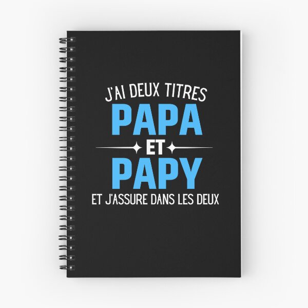 Item preview, J'ai deux Titres Papa et Papy Cadeau Grand Père designed and sold by Niko Samuel.