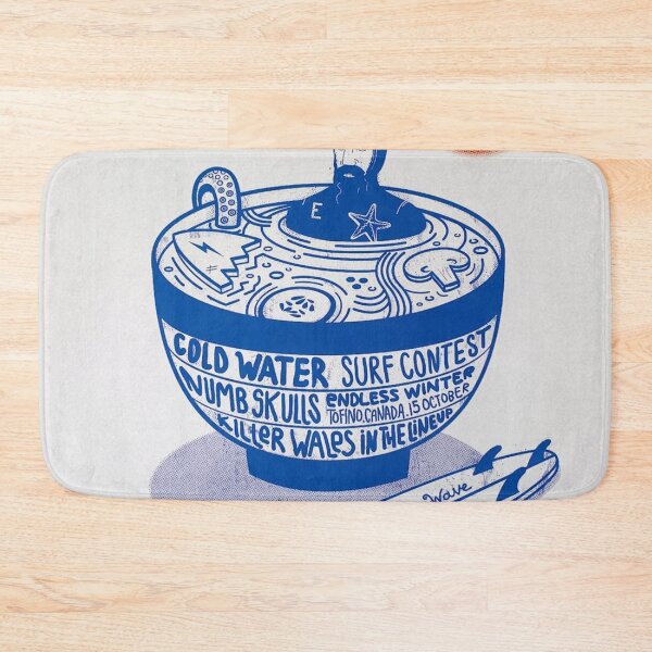 Item preview, Cold Water Surf Contest designed and sold by JungnamThory.