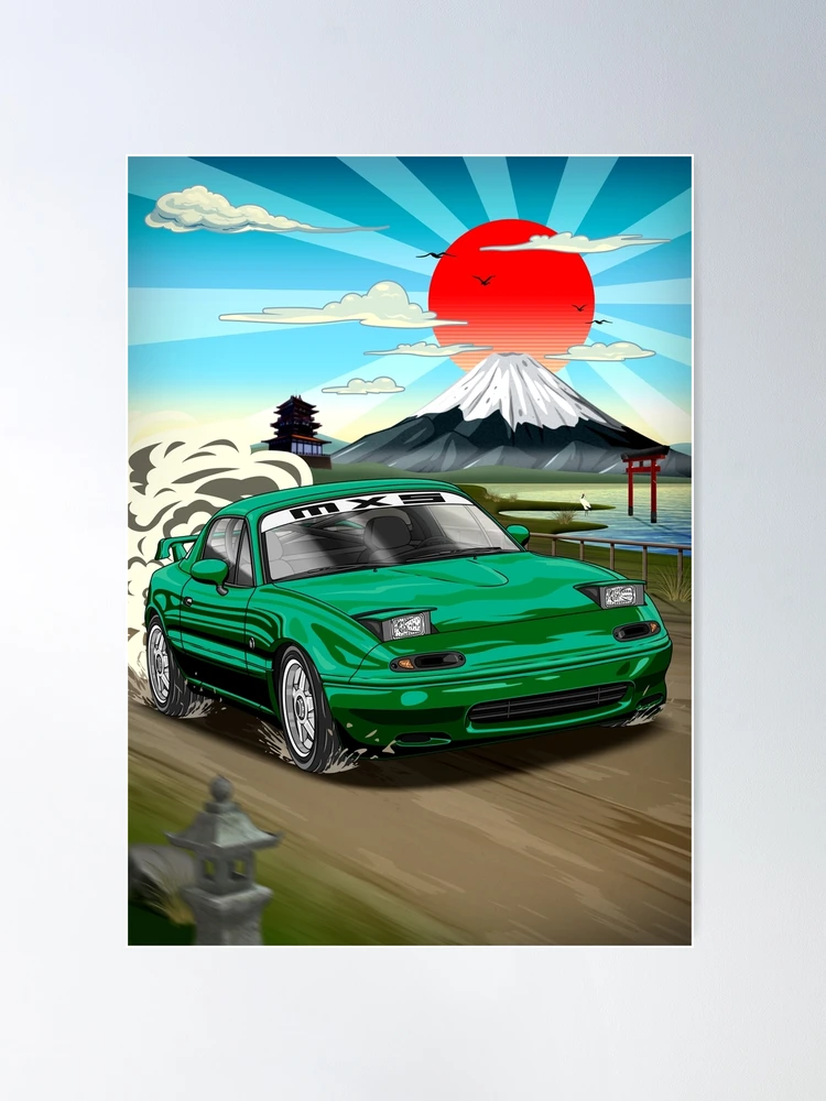 Mazda MX-5 Miata Eunos Roadster Racing Car