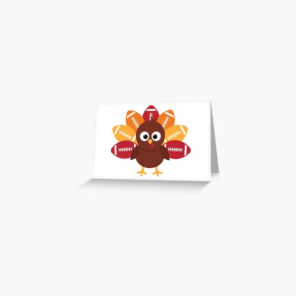 Item preview, Little Turkey Football designed and sold by simmoredsign.