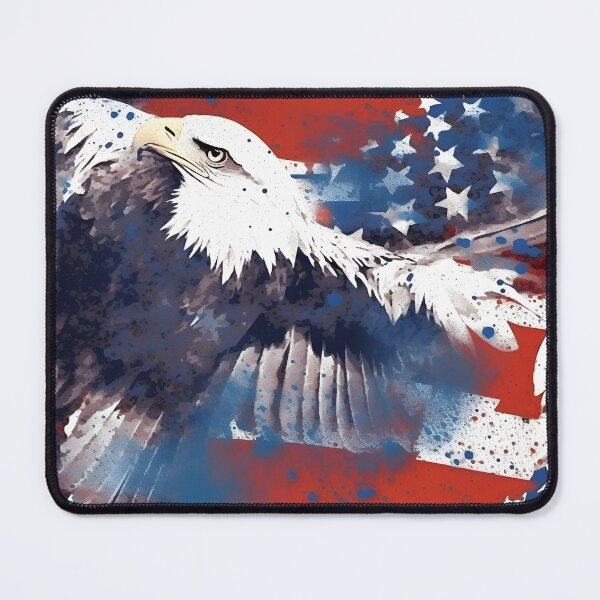 Item preview, Spray Paint and Stencil American Bald Eagle, 4th of July Design Pattern designed and sold by TheeDigitalDen.