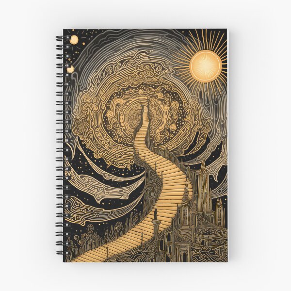 Item preview, Jacob's Ladder - Linocut Art designed and sold by LampDigiArt.