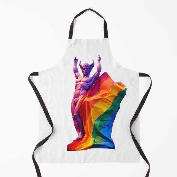 Item preview, pride month demon designed and sold by CraftMiller.