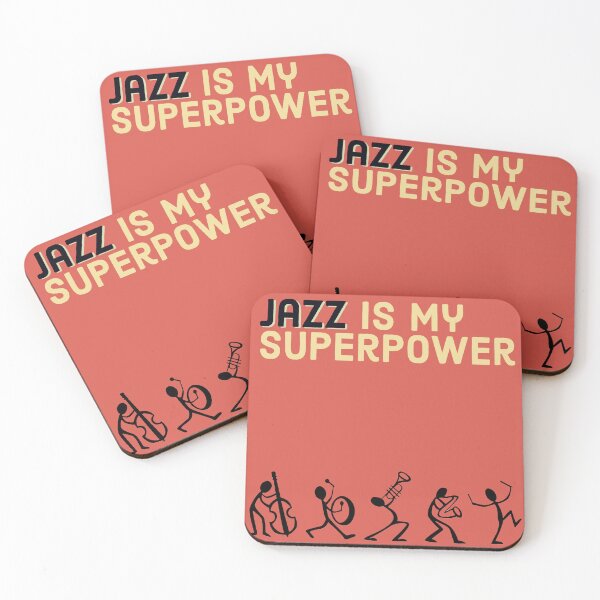 Item preview, Musician Shirt Jazz Is My Superpower Funny Gift For Music Lovers Bands Creative Improvisation Listeners designed and sold by jazznerdparade.
