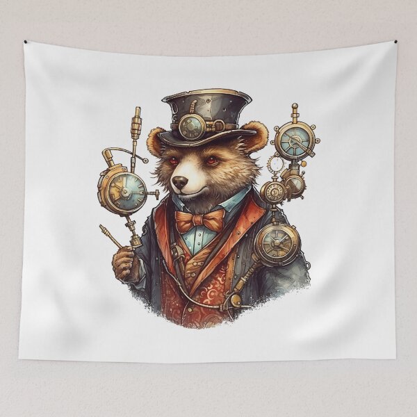 Item preview, Steampunk Bear designed and sold by Niftylife.
