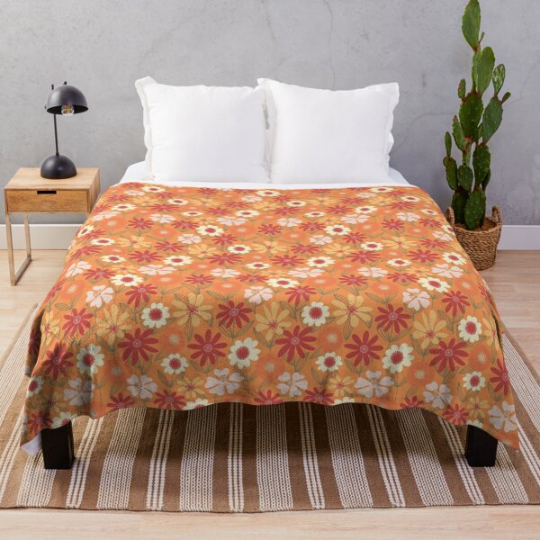 Item preview, Floral Folk Orange designed and sold by Ale's Art.