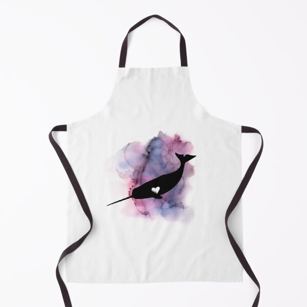 Item preview, Watercolor Narwhal with Heart designed and sold by Ashley Gagnon.
