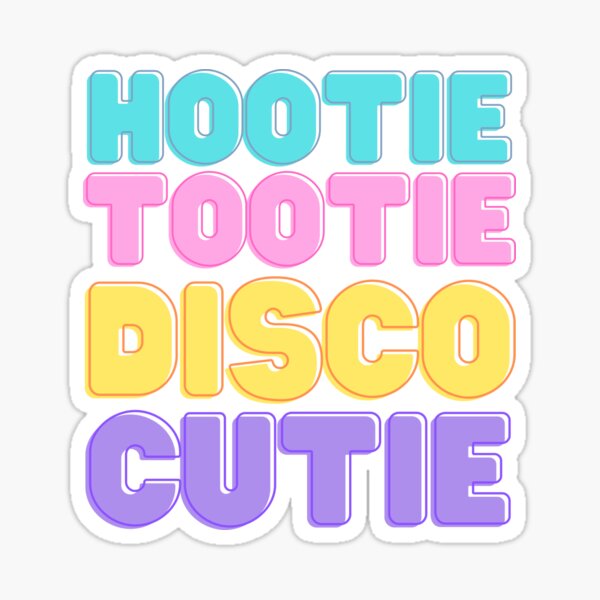 Item preview, Hootie Tootie Disco Cutie designed and sold by Desire To Inspire.
