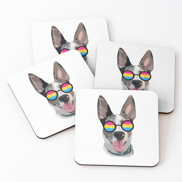 Item preview, Pansexual Sunglasses Dog designed and sold by CounselorsRUs.