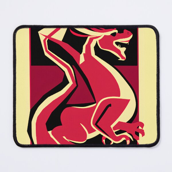 Item preview, Dragon Fantasy Art Deco designed and sold by druidwolfart.