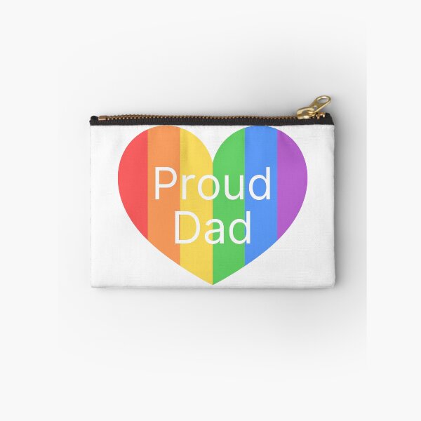 Item preview, Proud Pride Dad in a Rainbow Heart designed and sold by Sorry-NotSorry.