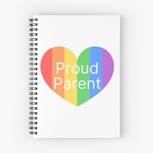Item preview, Proud Pride Parent in a Rainbow Heart designed and sold by Sorry-NotSorry.