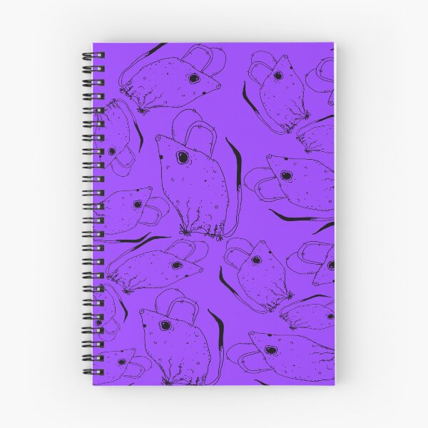 Item preview, TINY BUT MIGHTY BLACK x PURPLE RODENT MOUSE  designed and sold by GIVENGRACE.ART.