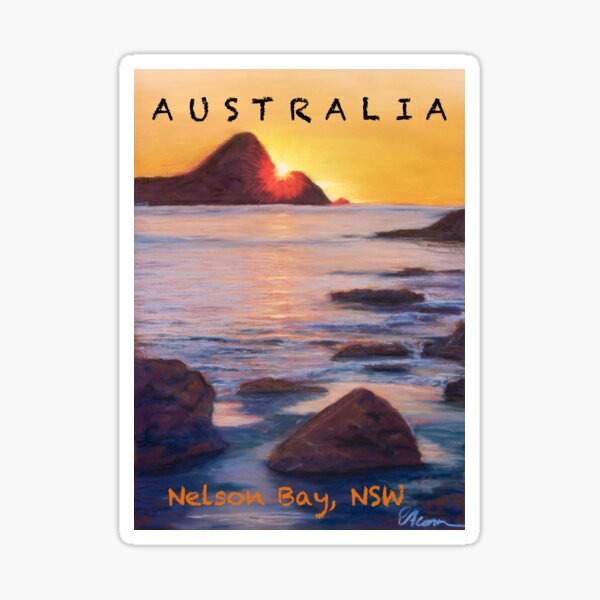 Nelson Bay Travel Sticker