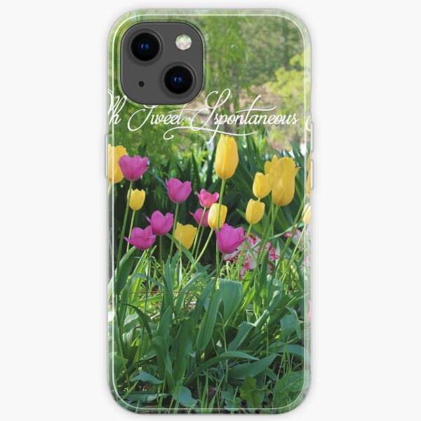 Oh Sweet Spontaneous Spring iPhone Soft Case
