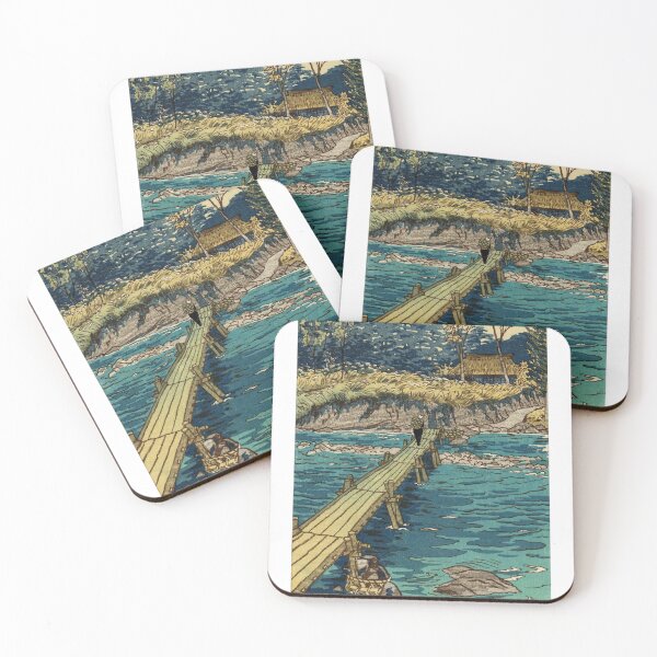 Item preview, Kasamatsu Shiro Musashi Arashiyama shin hanga  designed and sold by EulaliaGreen.