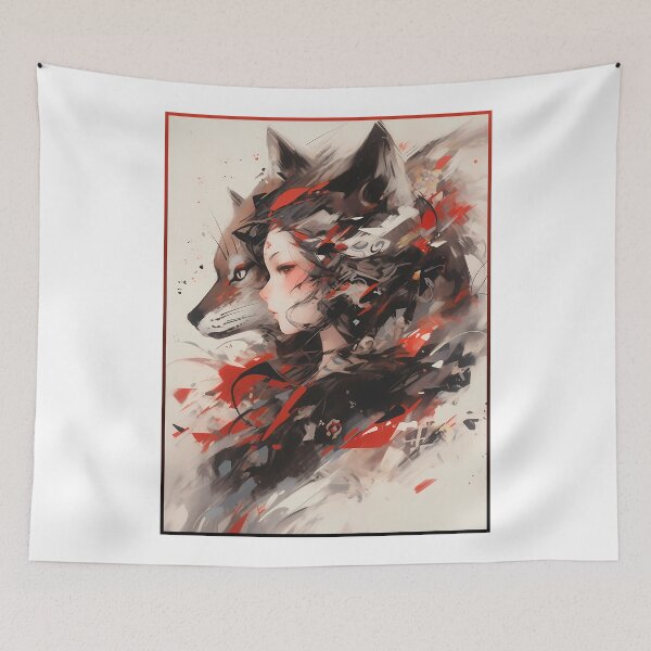 Item preview, Kitsune Protector designed and sold by ScarletClover.