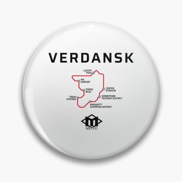 Item preview, Verdansk Metro Map Warzone    designed and sold by meomei.