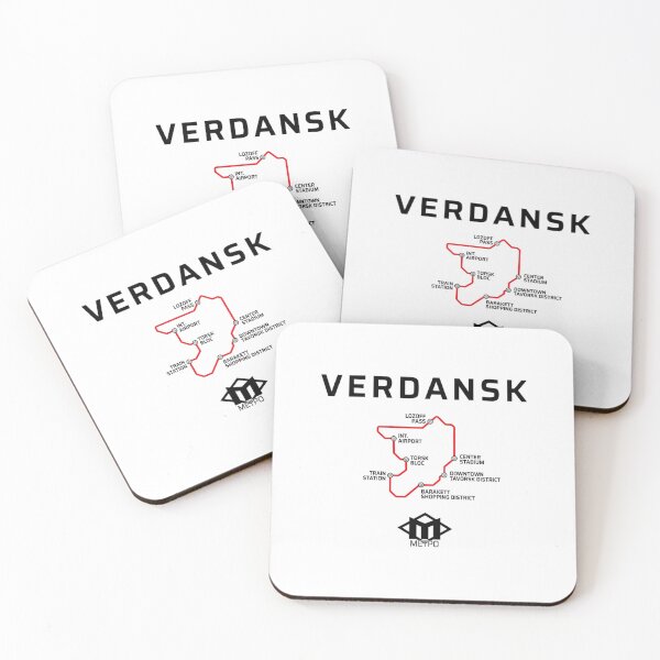 Item preview, Verdansk Metro Map Warzone    designed and sold by meomei.