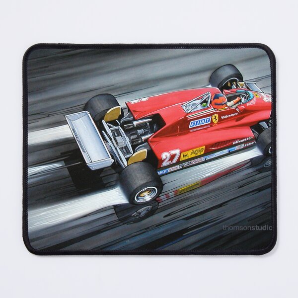 Item preview, Gilles Villeneuve, Ferrari designed and sold by KatanaBruce.